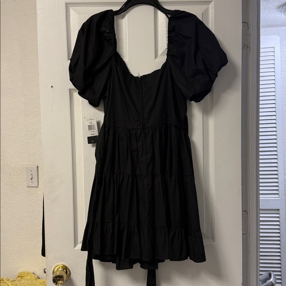 New City Triangles Elegant Black Dress - Picture 9 of 10